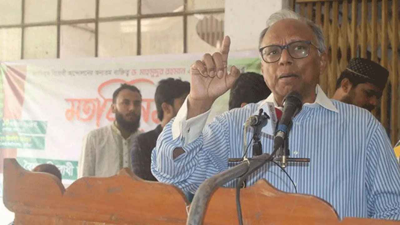 হাসিনার ক্ষমতায় আসার কোনো সুযোগ নেই: মাহমুদুর রহমান